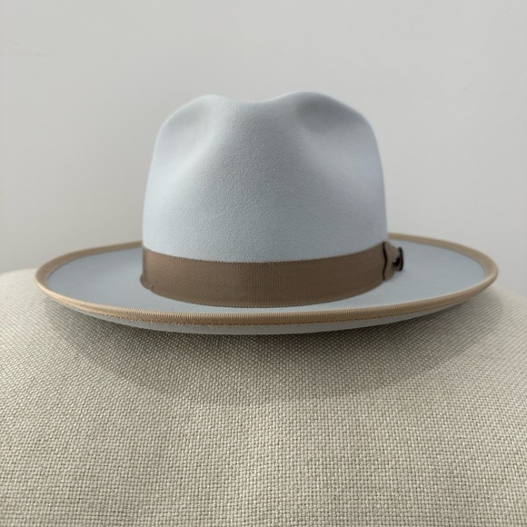 LIMITED EDITION: Goorin Bros River Gray Platinum Fedora - XL - Picture 2 of 8